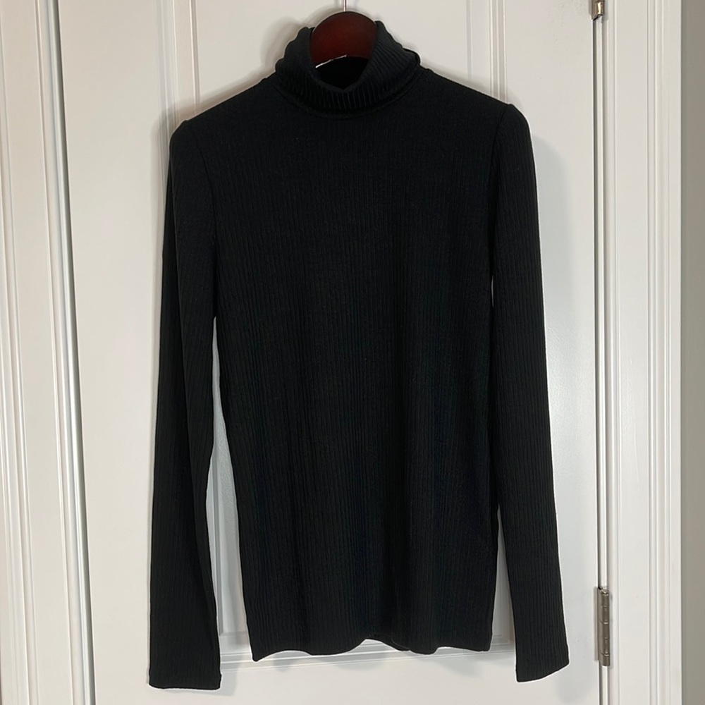 NWT Madewell Ribbed Turtleneck Top